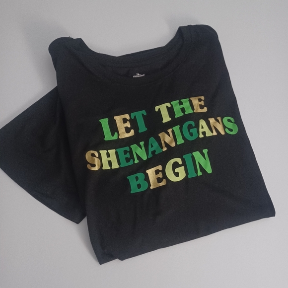 Celebrate It Tops - Celebrate It St Patrick's Day Shenanigans Tee Sz L